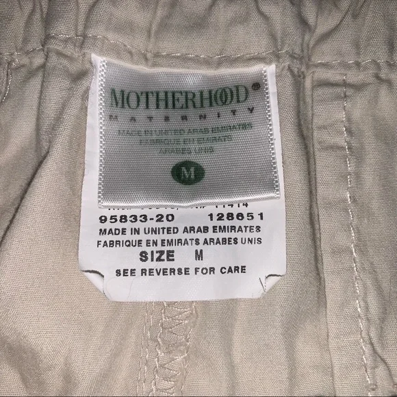 Motherhood Maternity Khaki Shorts, sz M - Picture 5 of 5
